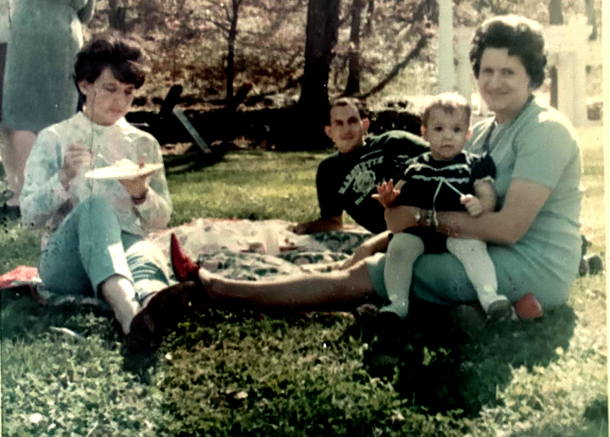 Peggy, Gary, Dondi, and my Mother, "Faye"